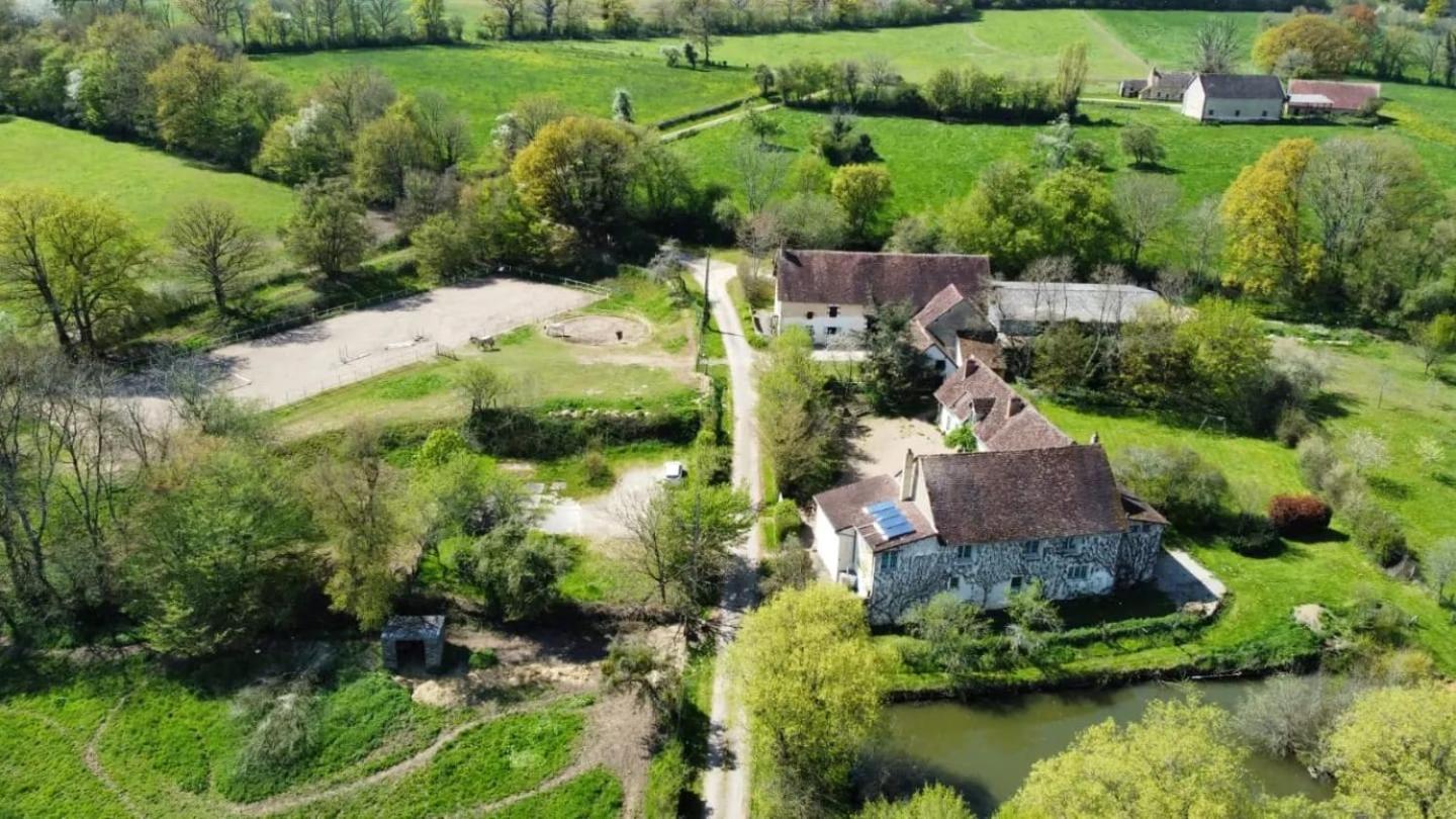 Ferme Equestre & Chambres D'Hotes Gateau Stables Proche Guedelon Saint-Amand-en-Puisaye ภายนอก รูปภาพ